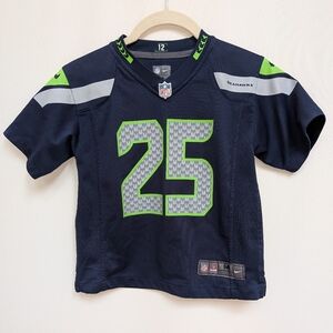 Nike NFL Seattle Seahawks Richard Sherman 25 Jersey Kids Medium